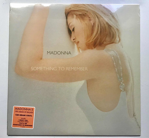 Madonna Something To Remember 180 Gram Vinyl Edición Limitad