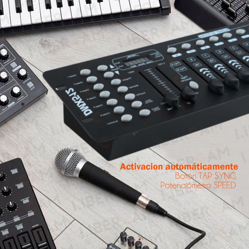 Imagen 7 de 10 de Consola Dmx Navigator 512 Canales Efectos Luces Profesional