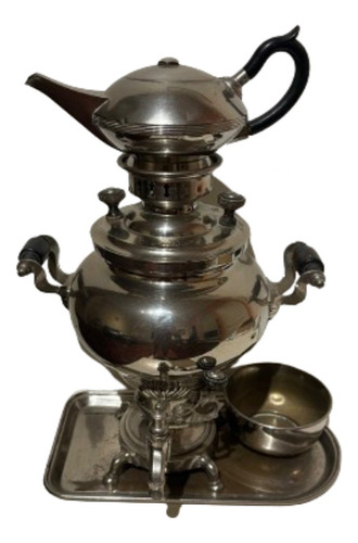 Samovar Eléctrico Ruso Original - Antigüedad Exclusiva (Usado)