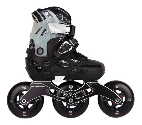 Patin Niños Flying Eagle S6 Speed Negro