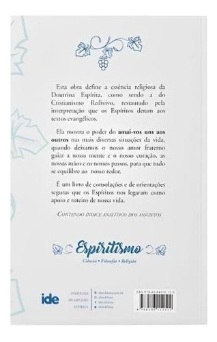 O Evangelho Segundo O Espiritismo: 14x21, De Kardec, Allan. Editora Ide - Instituto De Difusao Espirita, Capa Mole Em Português