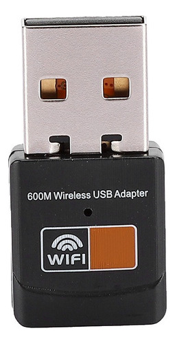 Adaptador Wifi Usb 2.4g-5g 600mbps De Banda Dual Mini Inalám