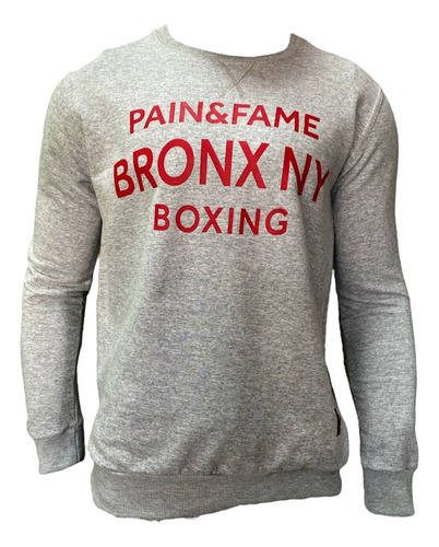 Buzo Bronx Hombre Algodon Entrenamiento Boxeo Gym Olivos