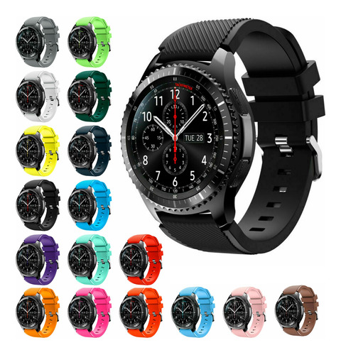 Combo 2 Correas Deportivas Premium Para Gear S3 + Mica 