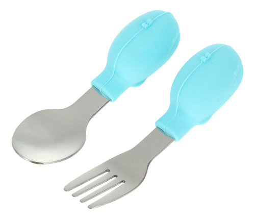 Utensilios De Comedor Para Bebés, Juego De Tenedor Y Cuchara