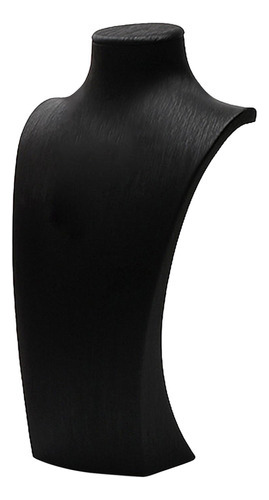 Busto De Joyería Con Forma De Maniquí, Negro, 17 X 33,5 Cm [