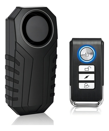 Alarma Antirrobo Con Control Remoto Con Sensor De Motociclet