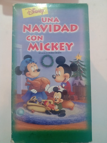 Película Vhs Una Navidad Con Mickey Mouse