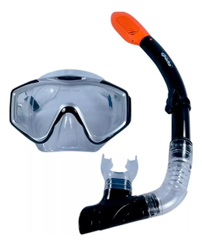 Máscara De Buceo Y Snorkel Porto Original Standard Adulto 