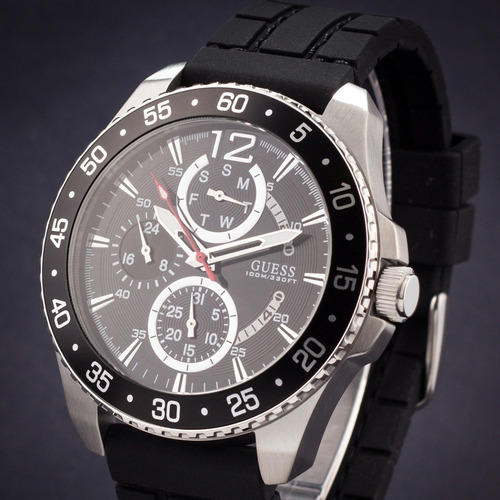 Reloj Guess W0798g1 Multifunción Acero Inoxidable Watch Fan