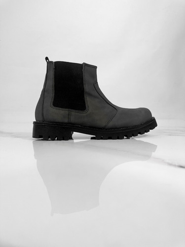 Botas De Cuero Hombre Borcegos Zapatillas Zapato Gritt Moda