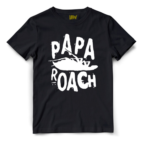 Remera Papa Roach - Rock Y Nu Metal - 100% Algodón - Unisex 