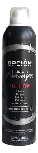 Lubricante Maquina Navajas All In One Opcion 400ml