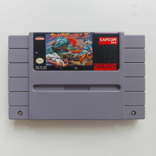 Street Fighters 2 Super Nintendo Original Snes +nf