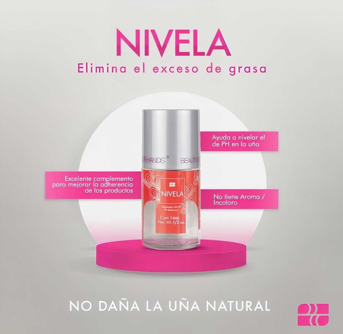 Nivelador De Ph Deshidratador Nivela Nail Factory 1/2 Oz