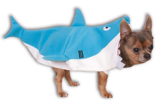 Disfraz De Tiburón Para Perro Talla L Halloween