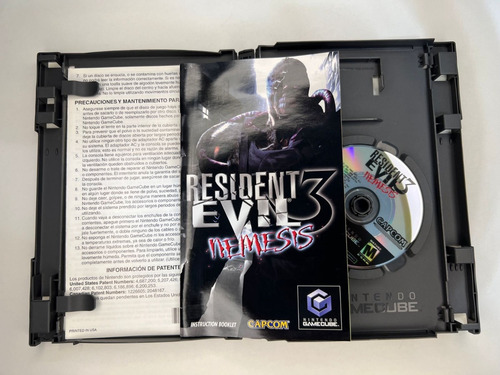 Resident Evil 3 Nemesis Game Cube Envió Rápido Gratis. (Usado)