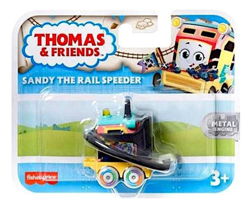 Tren Sandy Aventurera Thomas Y Sus Amigos Metal Push Along