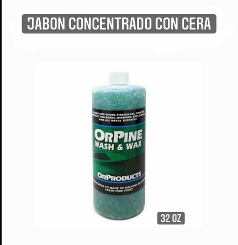 Orpine Jabon Con Cera Para Lanchas/botes/yates