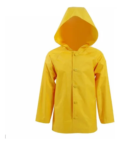Disfraz De Cosplay Para Ni os Impermeable Amarillo Chaquet