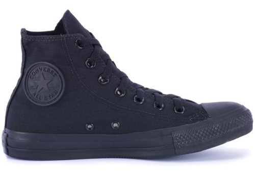 Tenis Converse All Star Monochrome Hi Preto Original