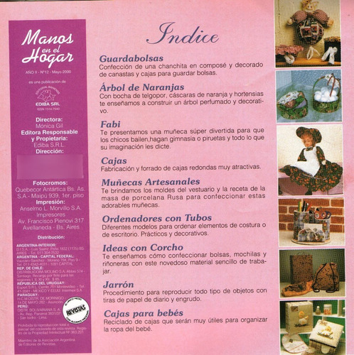Revistas Utilisima Y Otras Packx9 Manualidads Arte Decoracio (Usado)