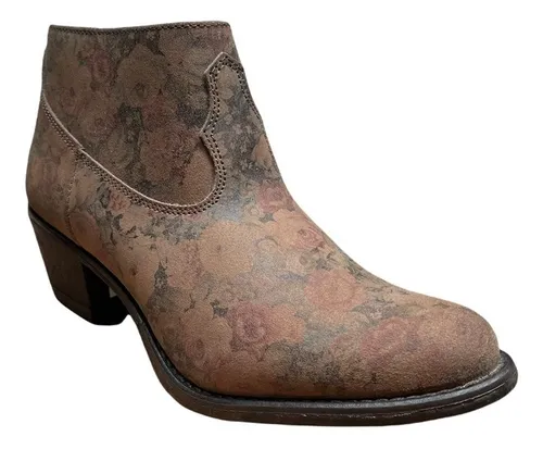 Botines floreados de mujer new arrivals