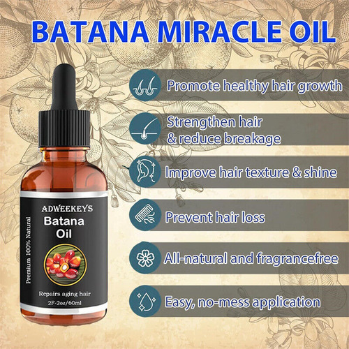 Óleo Crescimento Capilar, 3 Unidades, 60 Ml