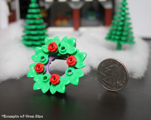 Acessório Lego Holiday Wreath 2019 Para Enfeite De Árvore