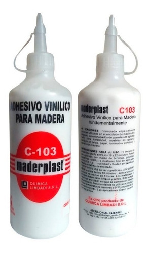 Adhesivo Cola Vinilica Maderplast C-103 | 1kg