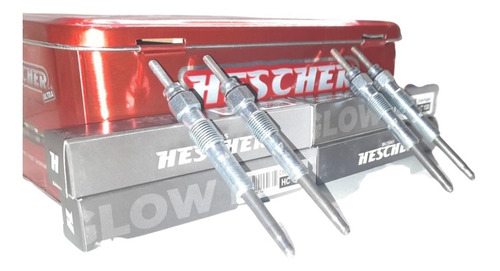 Imagen 2 de 3 de 4 Bujias Hescher Peugeot Partner 1.9 Motor Dw8 Hc130 Larga