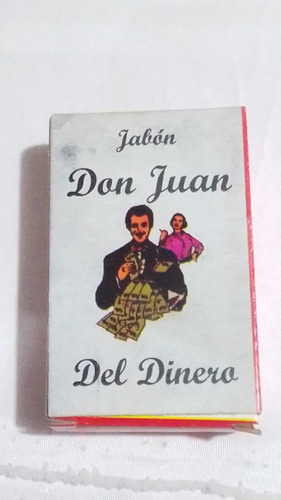 Jabón Don Juan Del Dinero . 1 Pieza