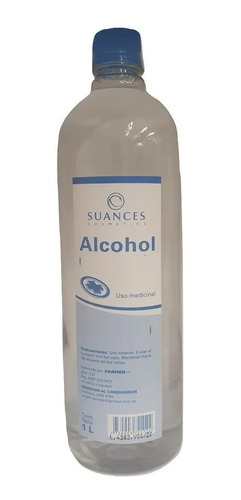 Alcohol Suances Rectificado 70 1lt