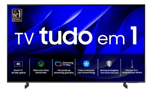 Smart TV 85" Crystal UHD 4K 85DU8000 2024 Samsung