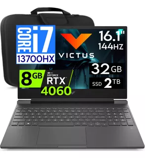 Hp Victus 16 Core I7 13700hx 32gb 2tb Ssd Rtx4060 8gb 16.1'