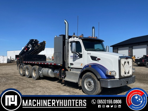 Grua Articulada 2015 Peterbilt 41 Ton, Articuladas,hiab