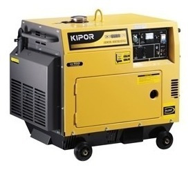 Generador Kipor Kde 6500t Diesel 6 Kva Monofásico