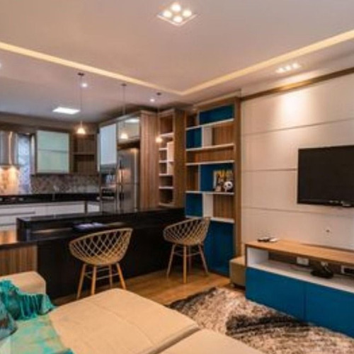 Imagem 1 de 14 de Flat Com 1 Dormitório À Venda, 57 M² Por R$ 620.000 - Alphaville Industrial - Barueri/sp - Fl0056