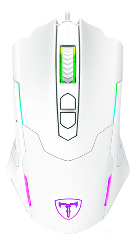 Mouse Gamer T-dagger Brigadier T-tgm206w / 7200 Dpi - Branco