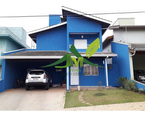 Linda Casa À Venda Em Condomínio Fechado Em Atibaia No Alto Da Floresta - 1424