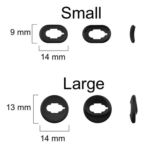 A-focus 10 Pairs Galaxy Buds Live Ear Tips Adapter Set Repla