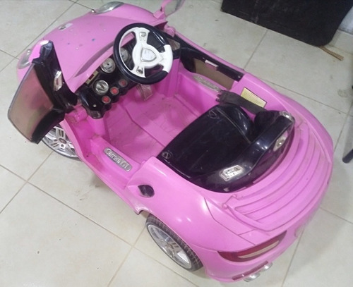 Auto Coche Usado Con Batería Nueva Para Niñas 