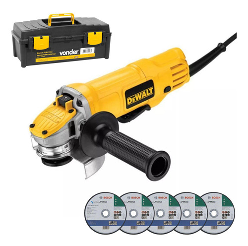 Esmerilhadeira Angular 4.1/2 900w Dwe4120 Dewalt 220v