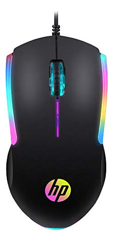 Ratón Para Juegos Hp Rgb Wired Rgb, Ratón De Alto Rendimient