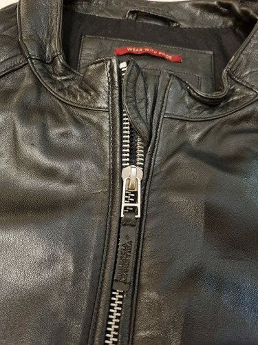 Campera De Cuero Herencia Hendrix Como Nueva Hombre Kosiuko (Usado)