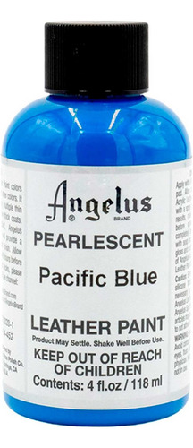 Pintura Acrílica Angelus 4 Oz ( 1 Pieza ) Color Pacific Blue
