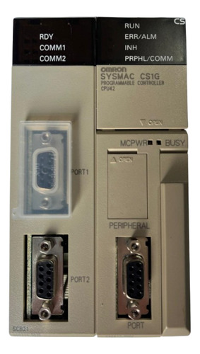 Clp Omron Cs1g-cpu42-ev1 Sysmac + Serial Cs1w-scb21 S/caixa