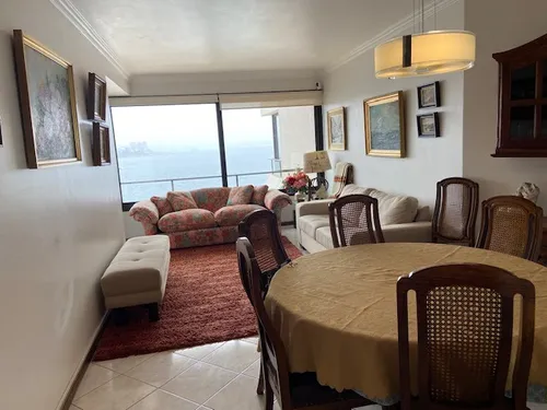 Arriendo Departamento Amoblado Por Días, Espectacular Vista
