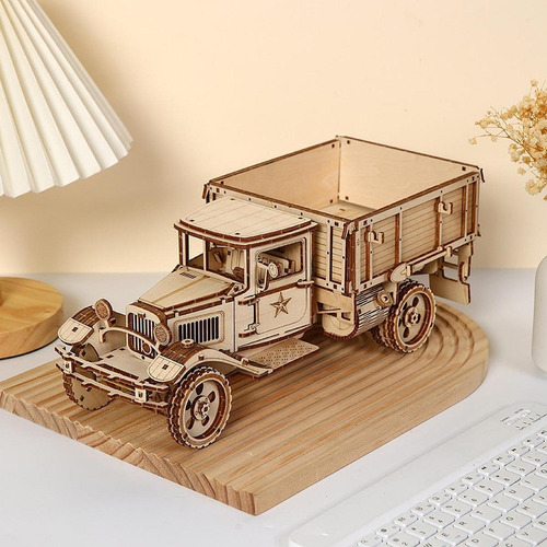Modelo De Madera Del Kit De Rompecabezas De Niños Para