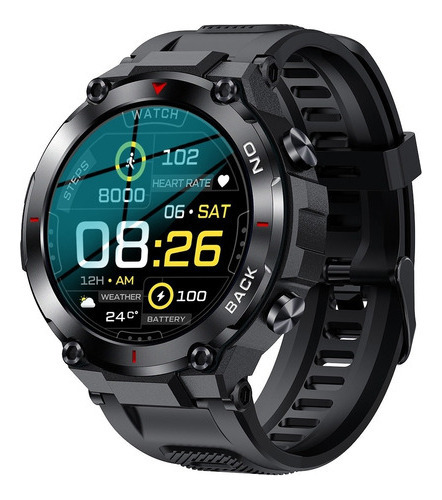 Reloj Inteligente Smartwatch KeiPhone Fx S Plus Gps Táctico Negro